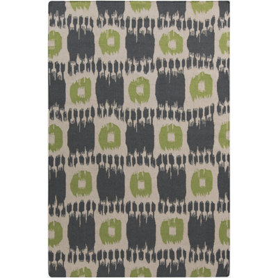 Crisler Wool Ikat Indoor Rug