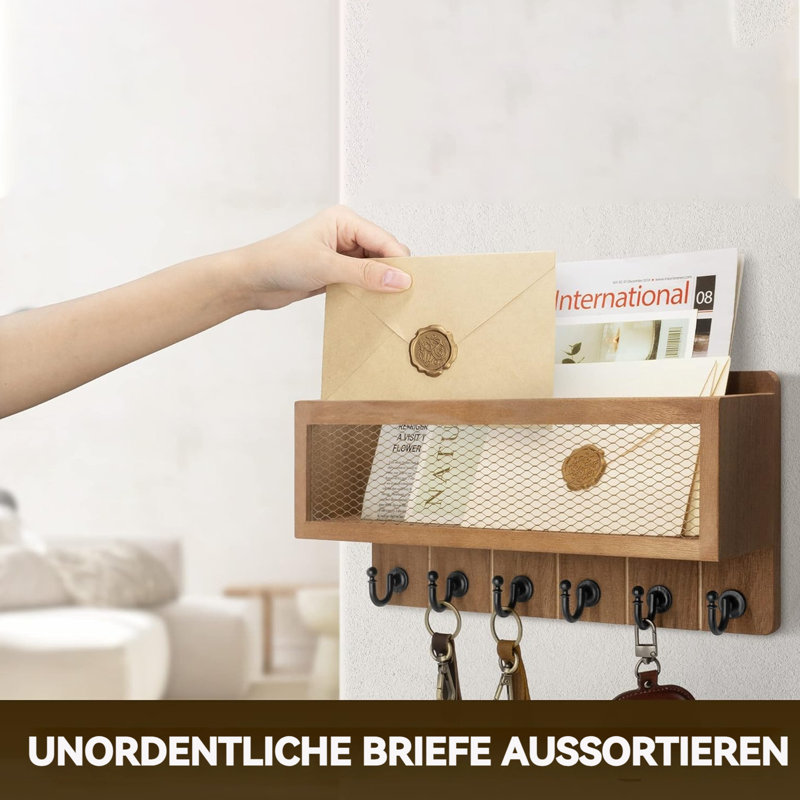Wood Wall Organizer