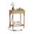 Farmhouse End Table With Storage And Built-In Charging Outlets-1006635109