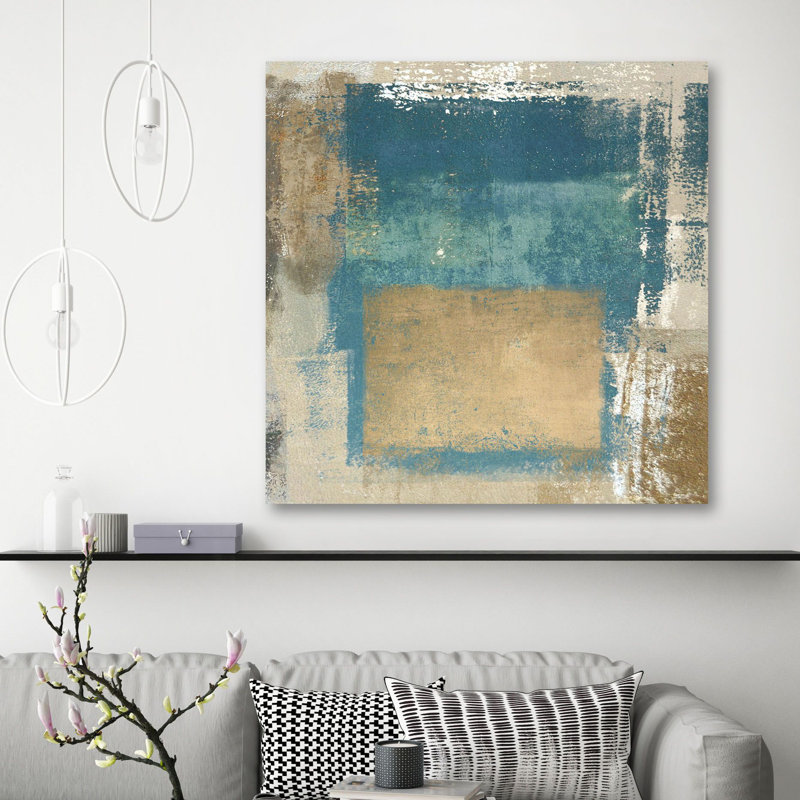 Abstract Levitation II - Wrapped Canvas Print, 70cm H x 70cm W x 4cm D