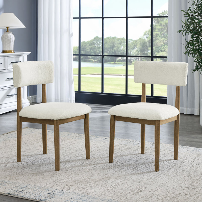 Ensemble de 2 chaises d'appoint Darla