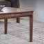 Table basse simple en noyer noir