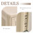 Beige Tempered Glass + Steel Display Cases