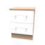 Talhaa 37cm W Manufactured Wood Bedside Table
