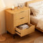 Commode 3 tiroirs en bois massif 