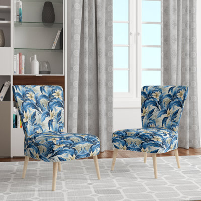 Chaise d'appoint rembourrée moderne A