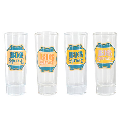 Trinx 4 Piece 2.2 Ounce Shot Glass Set