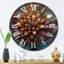 Horloge murale mystérieuse rétro Dahlia-93379691