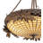 Llanas Glass Semi Flush Mount