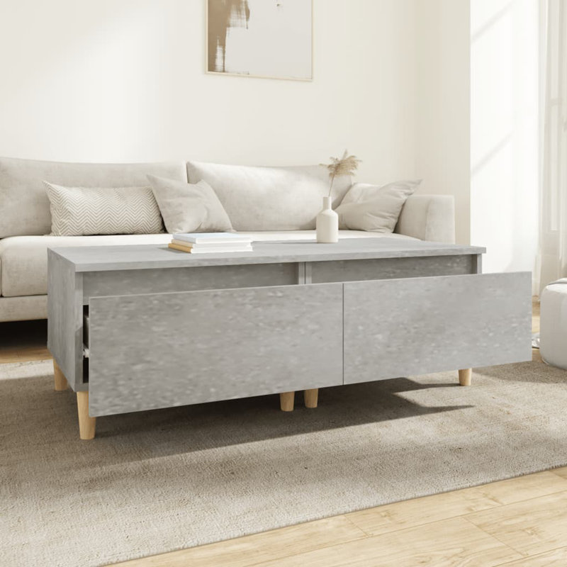 Rolande Side Table Set, Concrete Grey