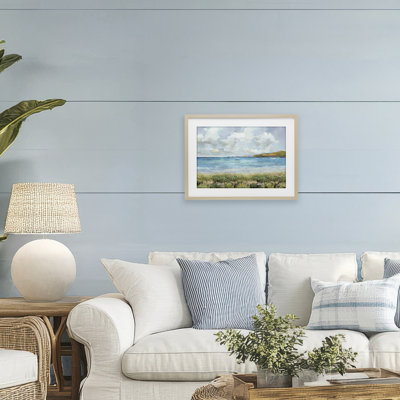 «A Glimpse Of Tranquility», reproduction sous verre encadrée, design par Amber Sterling