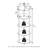 5 Tier Corner Display Rack Multipurpose Shelving Unit-309150655