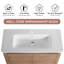 Meuble-lavabo simple 40 po avec comptoir en céramique 40 po-48069787