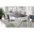 Versatile Extendable Dining Table Set With Removable Leaf, Upholstered Chairs, And Built - In Drawers For Any Dining Occasion