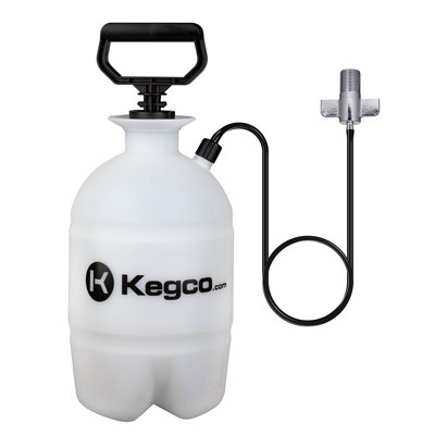 Kegco Ultimate 2-Tap Door Mount Kegerator Conversion Kit with 5 lb. CO2 Tank
