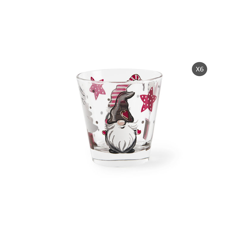 Gnomo 250ml Drinking Glass Set