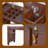 45 Inch 3-in-1 Vanity Desk with LED Mirror, Adjustable Lighting & Retractable Cabinet Dressing Table-604584321