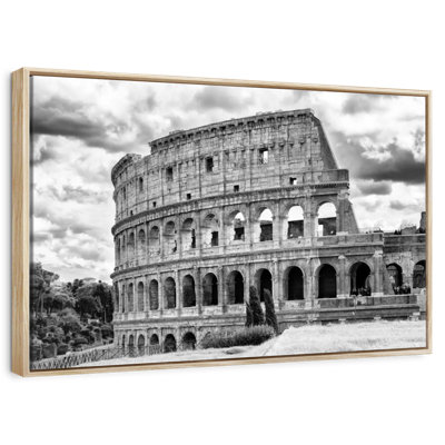 Colosseum In Black And White
