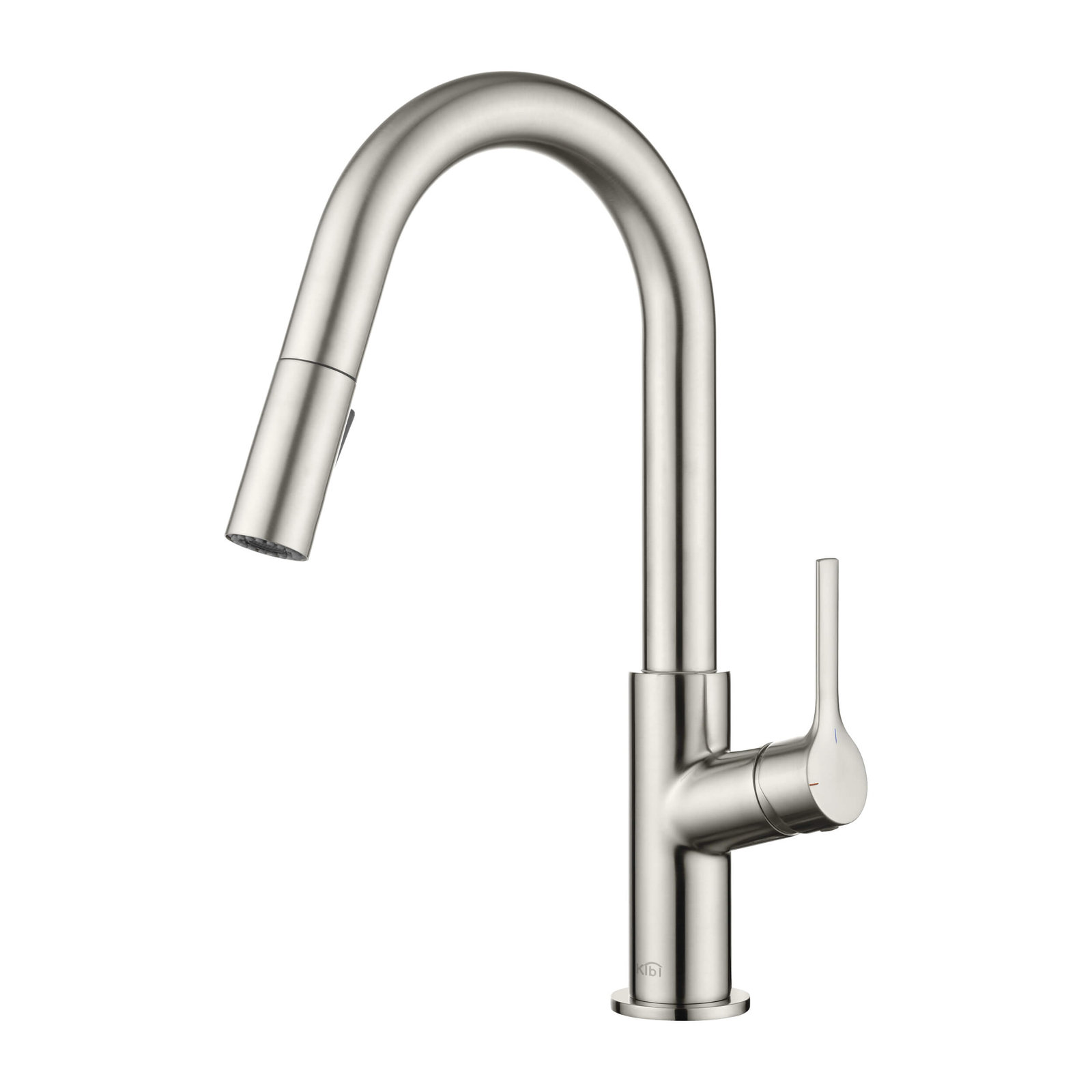 KIBI Fusion Pull Down Kitchen Faucet, Brushed Nickel