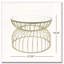 Table basse Golden