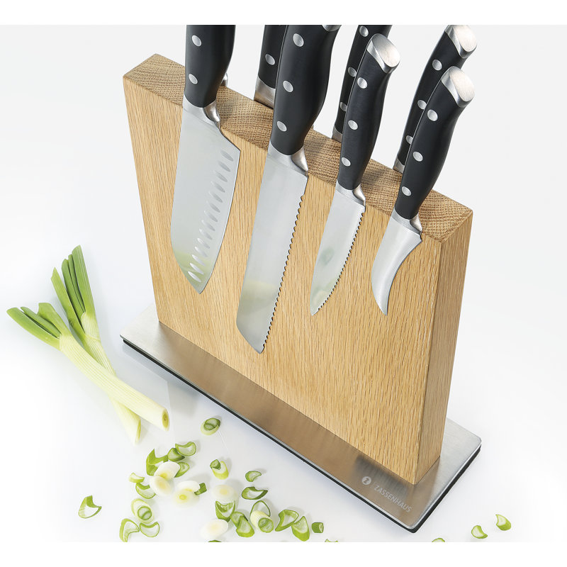 Frieling Oak Magnetic Knife Block