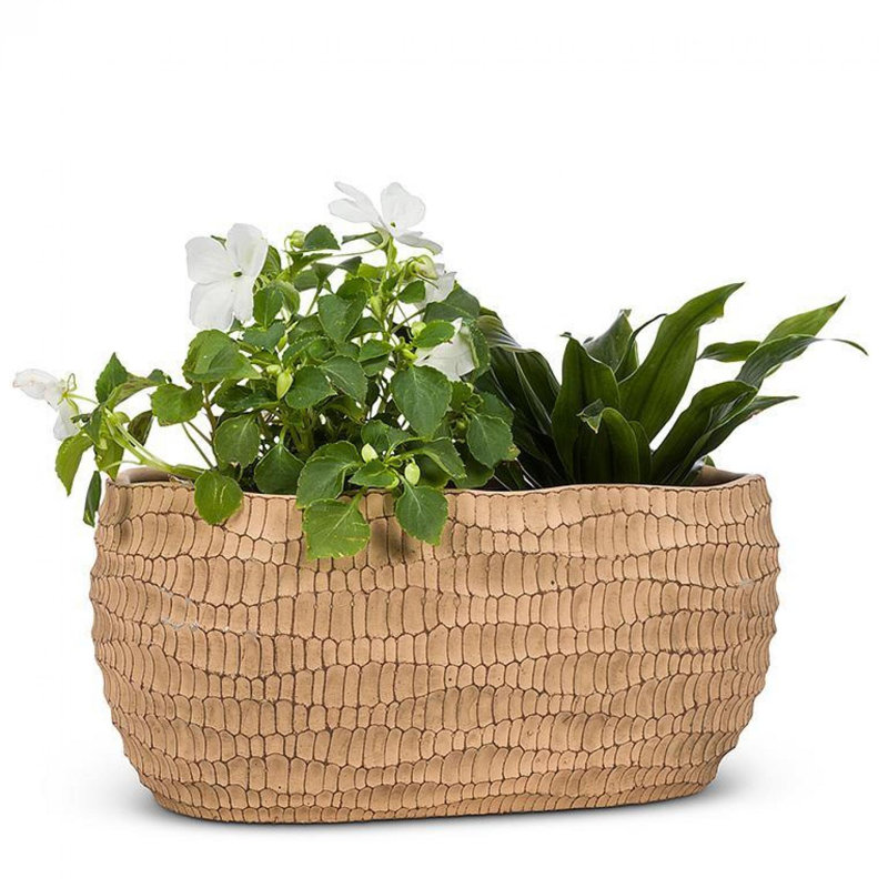 Pot à fleurs Ridged