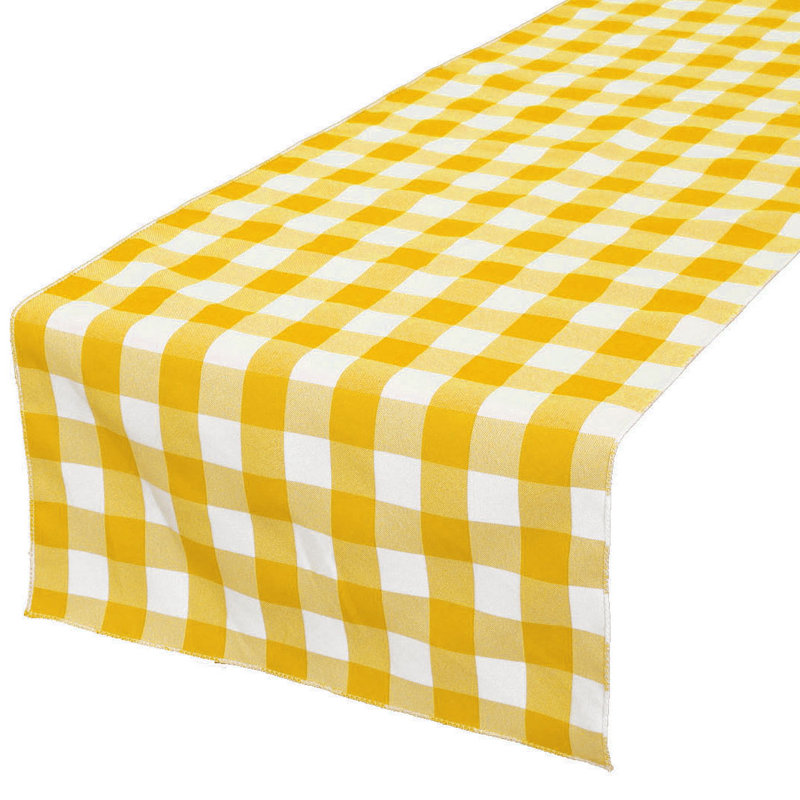 Chemin de table Dutchman, Jaune foncé, L 60 po x P 12 po