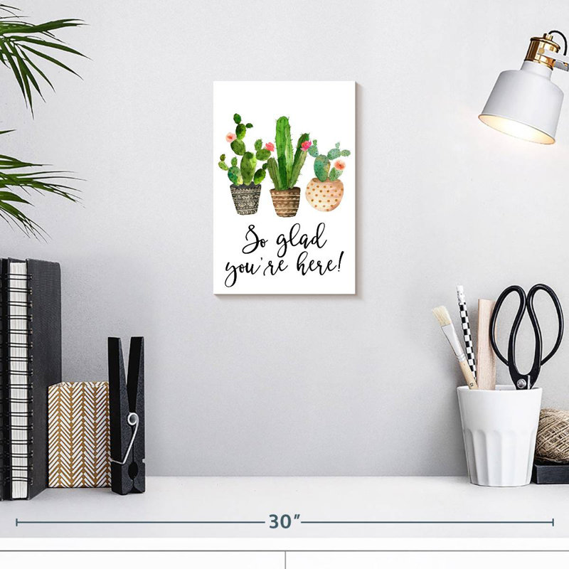 Harnek So Glad You're Here, 12" H x 8" W