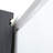 Wood Base Door Wall Mounted Garage Cabinet In Metallic Gray