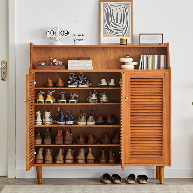 Rangement à chaussures pour la maison, Brun
