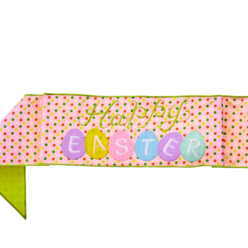 Bannière 6 "X44" "Joyeuses Pâques"