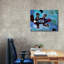 Art mural en toile Epic Graffiti «Platypuss Nourrir» par Pat Saunders-White, 34 po x 26 po