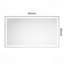 Miroir de salle de bain à DEL 84 x 48 po avec façade et rétroéclairage, miroir de meuble-lavabo mural avec cadre en aluminium, antibuée, mémoire, 3 couleurs, gradation continue