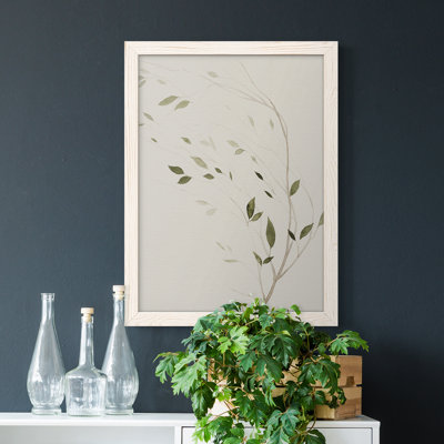 Toile encadrée de qualité supérieure Wind's Whisper II - prête à être accrochée