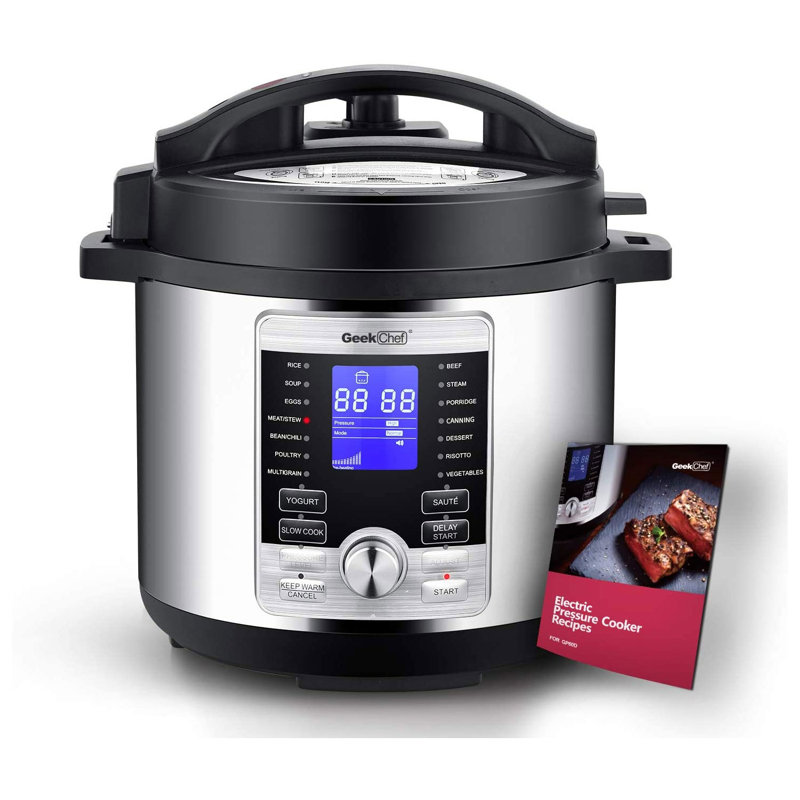 Home Easy 6 Qt. Electric Pressure Cooker