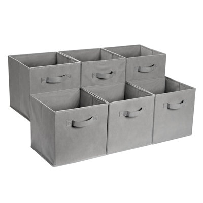 Collapsible Fabric Storage Cube Bins Organizer
