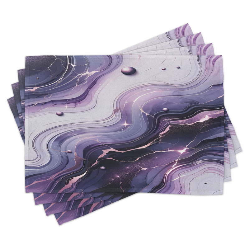 Ensemble de 4 napperons Ambesonne