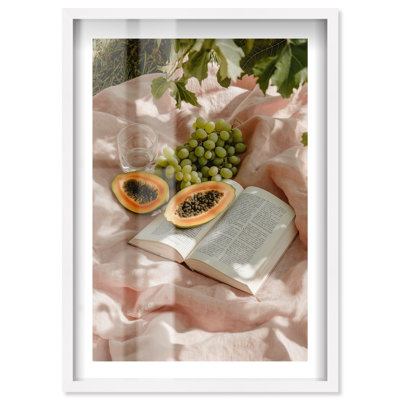 «Papaya Page Shadowbox» par Notoriart