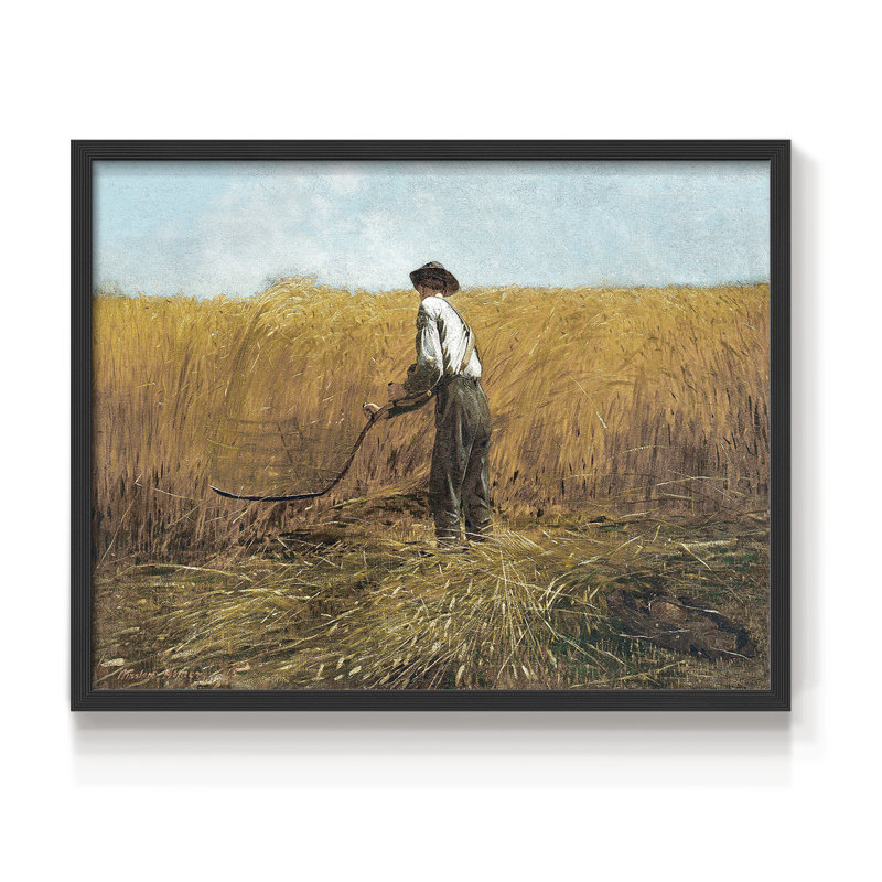 Paysages rétro-DCCLV-reproduction encadrée, H 8 po x l 10 po, Noir