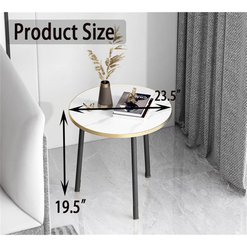 Jaki Solid Wood Top Single Coffee Table