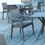 Fauteuil de salle à manger empilable Hela-26161449