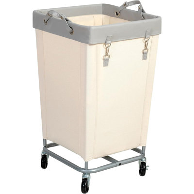 Laundry Hamper With Wheels, 160L Rolling Laundry Sorter ...