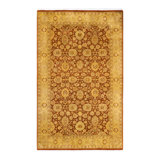 Classic One-of-a-Kind 4' 8" X 7' 5" Hand Knotted Area Rug