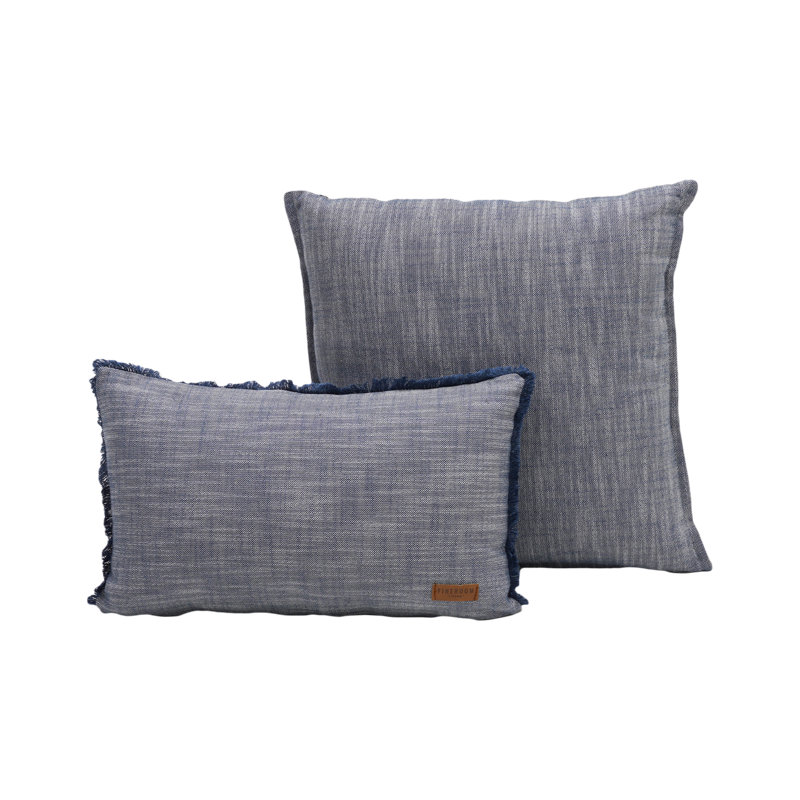 Square Cushion, Blue
