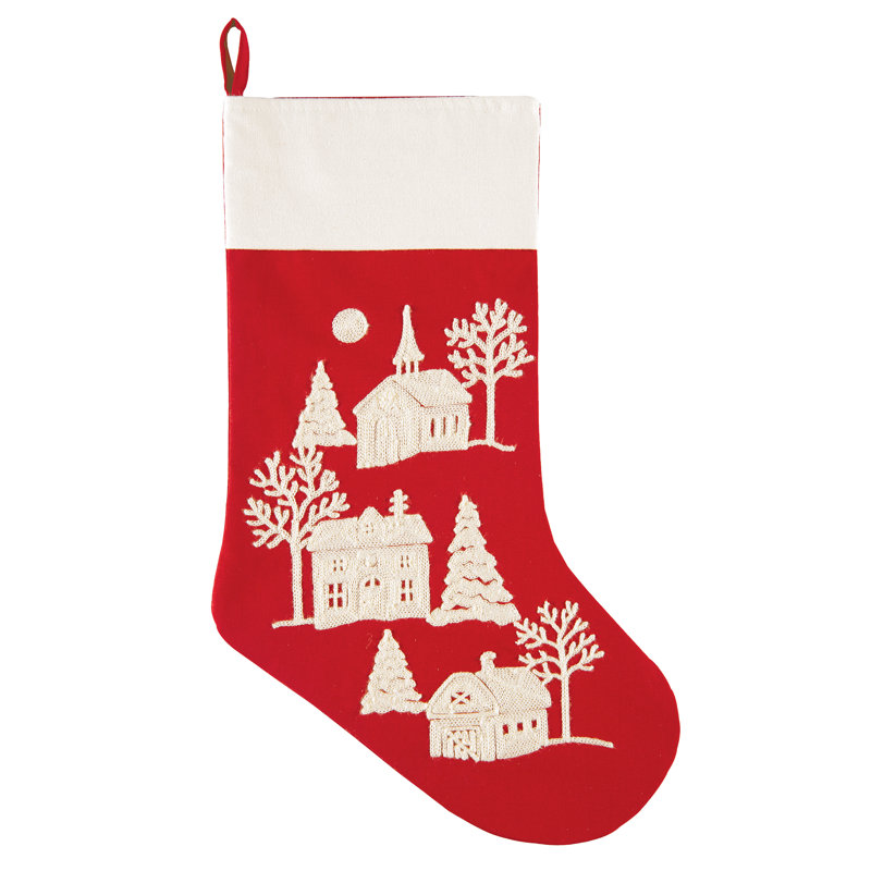 Chaussette de noël pacifique pour village Claude