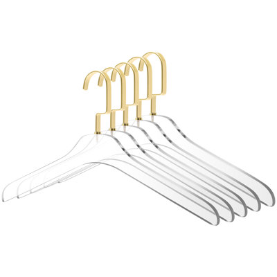 Acrylic Coat Hangers Acrylic for Dress/Shirt/Sweater