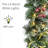20ft Pre-Lit Snowy Silverton Pine Christmas Garland with Warm White LED Lights