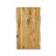 Marquand Oak Solid Wood Top Metal Base Dining Table-629308479-629308416