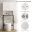 Freestanding Over The Toilet Storage-327829814