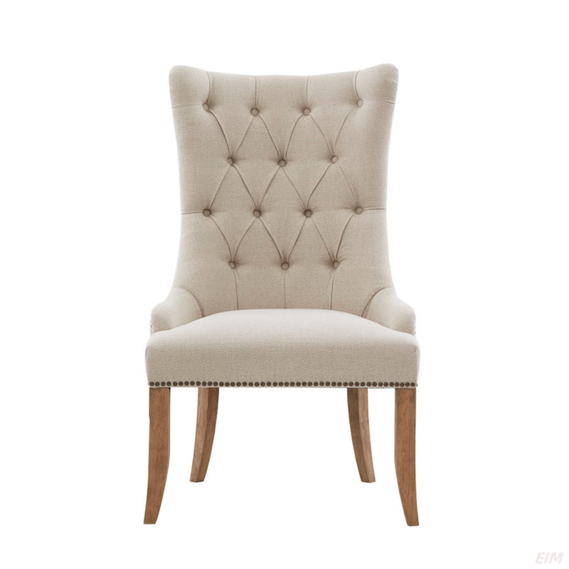 Fauteuil capitonné capitonné à boutons (fauteuil d'appoint)